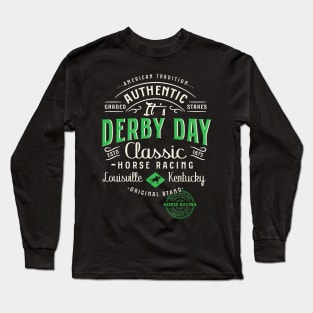 Derby Day Horse Racing Party Long Sleeve T-Shirt